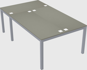 Shared office desks