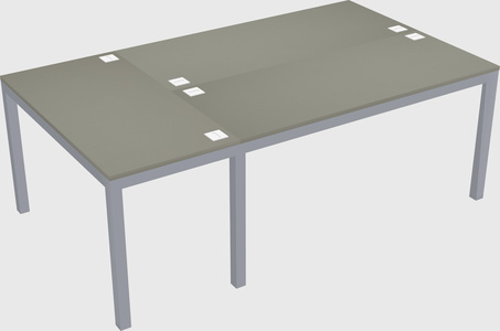 Shared office desks