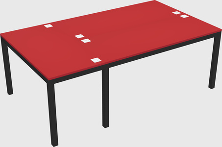 Shared office desks