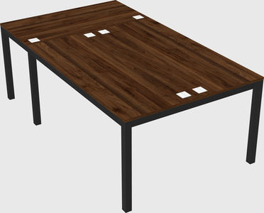 Shared office desks