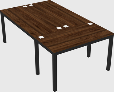 Shared office desks