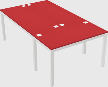 Shared office desks