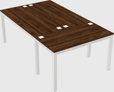 Shared office desks