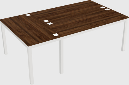Shared office desks