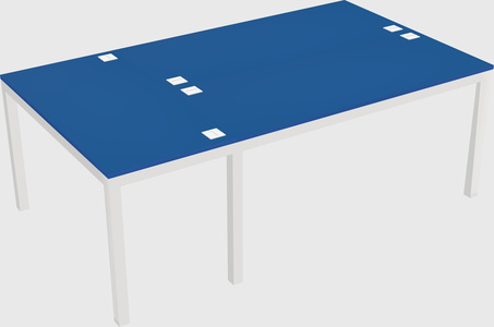 Shared office desks
