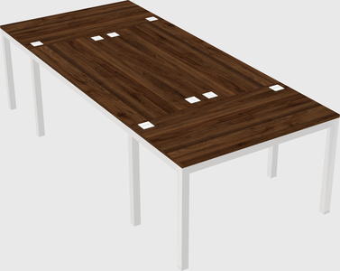Shared office desks
