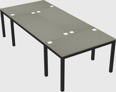 Shared office desks
