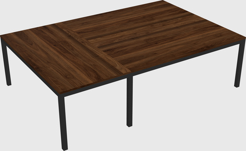 Shared office desks