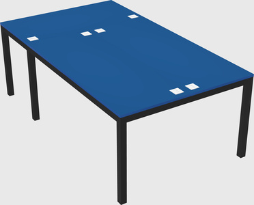 Shared office desks