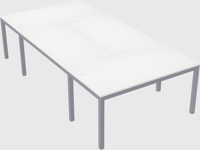 Shared office desks