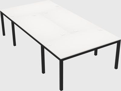 Shared office desks