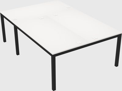 Shared office desks