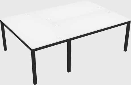 Shared office desks
