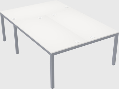 Shared office desks