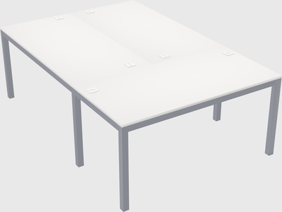 Shared office desks