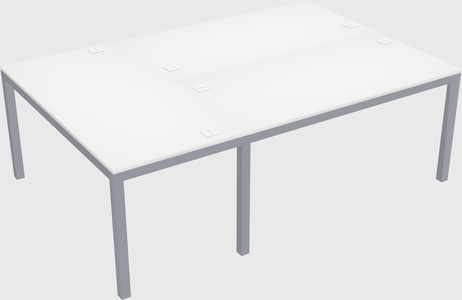 Shared office desks