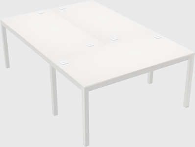 Shared office desks