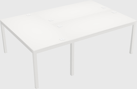 Shared office desks