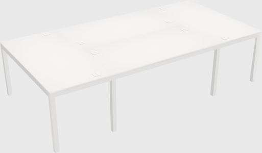 Shared office desks