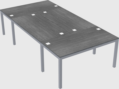 Shared office desks