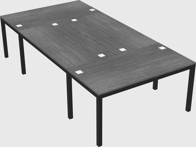 Shared office desks