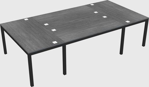 Shared office desks