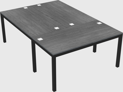 Shared office desks