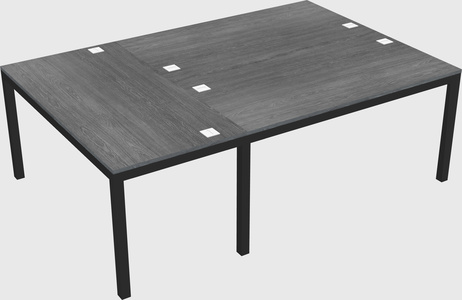 Shared office desks