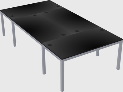 Shared office desks
