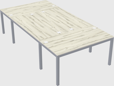 Shared office desks