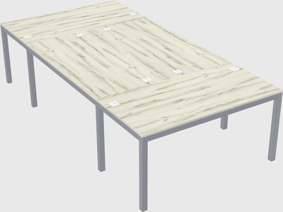 Shared office desks