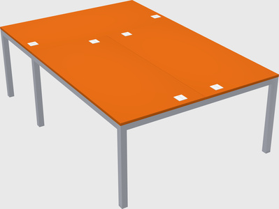 Shared office desks