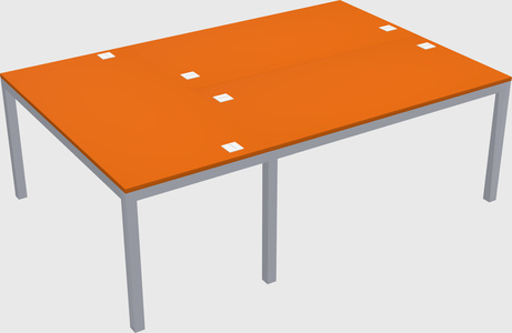 Shared office desks