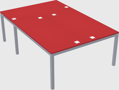 Shared office desks