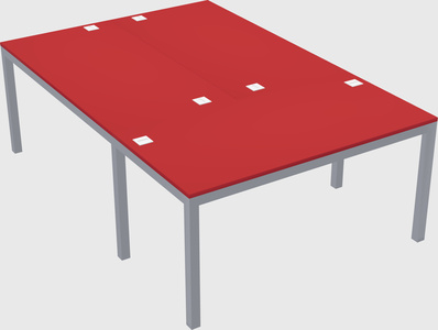 Shared office desks