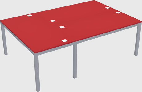 Shared office desks
