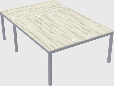 Shared office desks