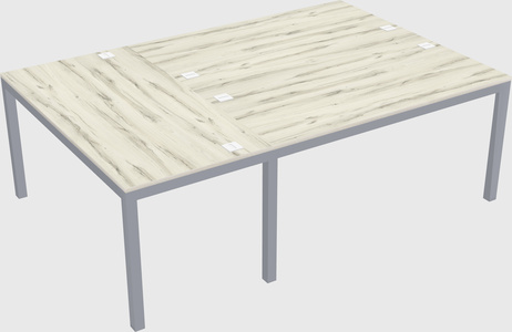 Shared office desks