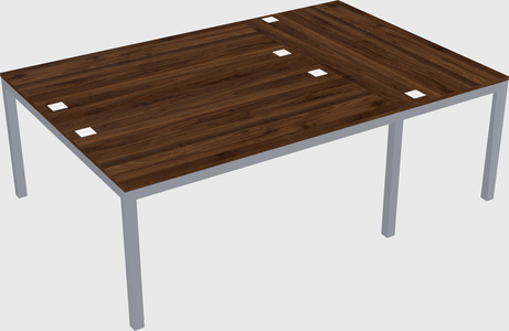 Shared office desks