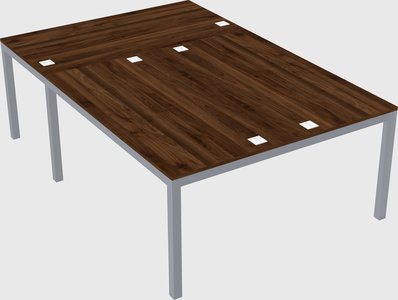 Shared office desks