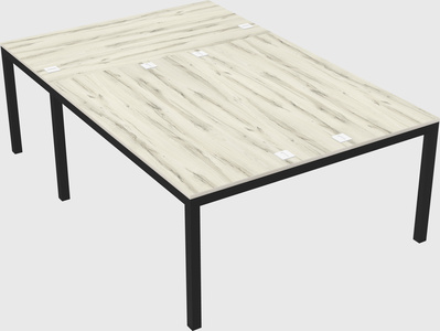 Shared office desks