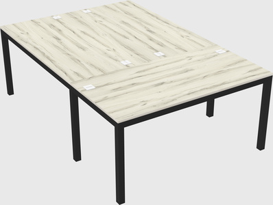 Shared office desks