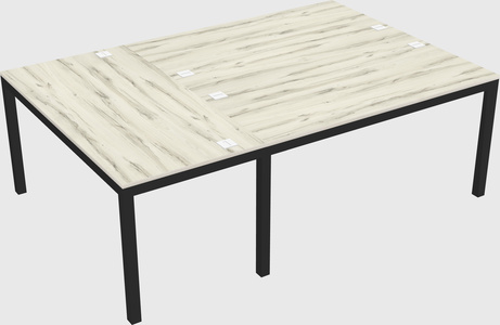 Shared office desks