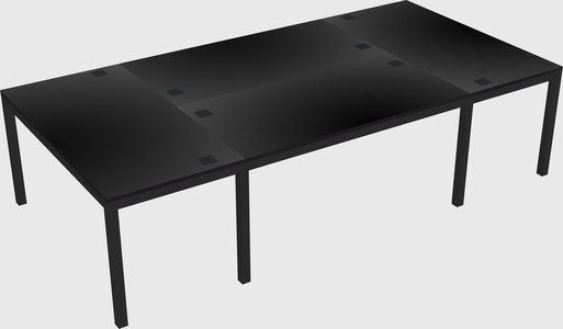 Shared office desks