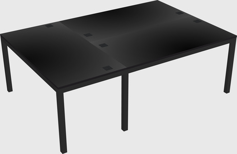 Shared office desks