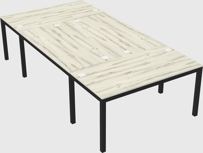 Shared office desks