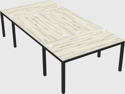 Shared office desks