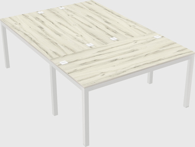 Shared office desks