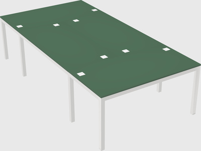 Shared office desks