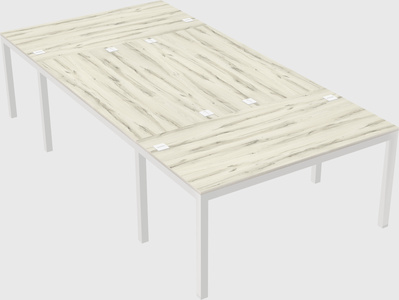 Shared office desks
